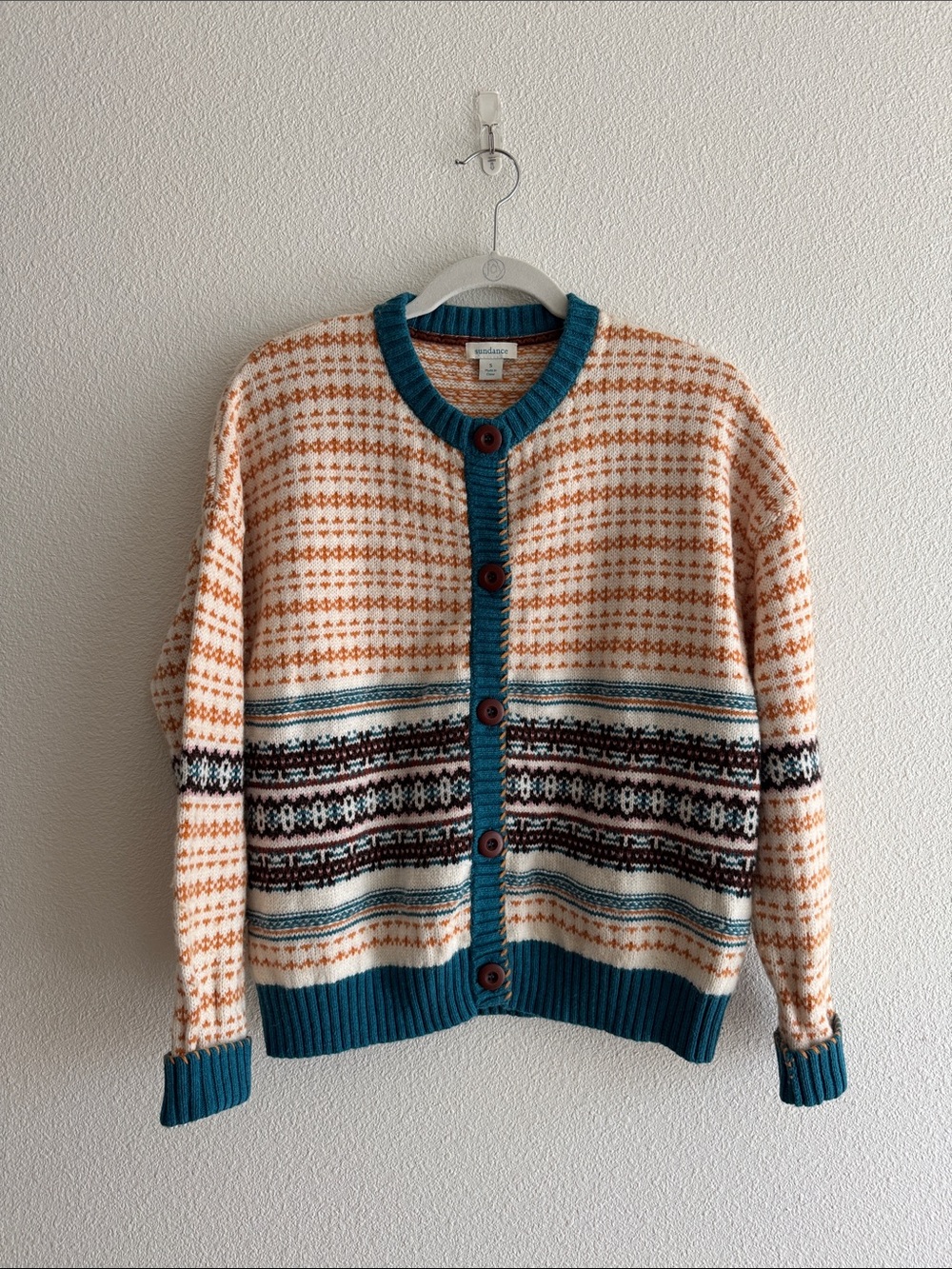 Sundance Fair Isle Cardigan
